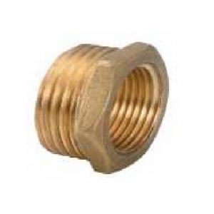 Reducción Hexagonal latón Roscar-Roscar M 3/4- H 1/2""