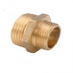 Machon Contrarrosca laton  Roscar-Roscar M-M 3/4-1/2","