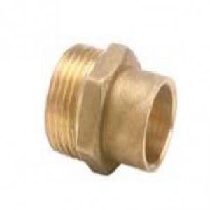 Entronque laton Soldar-Roscar 12-3/8H-M, Fg.243"