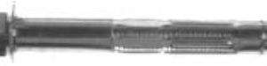 Taco pared hueca con tornillo M8 x 61, (€/Udad).