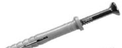 Taco fijación rapida M6 x 40, (€/Udad).