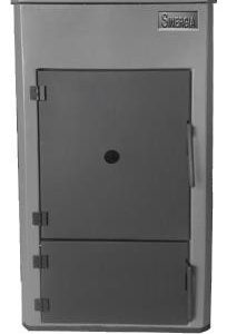 SINERGIA VICTORIA HIDRO BOX PLUS 29-31 Kw. Antracita. (Tolva 40Kg) . Con Limpieza semiautomatica. Pa