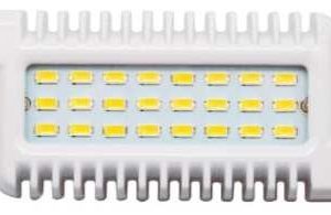 Sinergia R7S 8W-2700K, Lámpara de LED R7S 8w, Equiv. 100w - 40.000h. L118xA48xH29 Color Cálido.