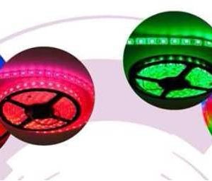 Sinergia Tira 5m Led Silicona 7,2x5w ,ROJA. (L5000xA10xH2 mm) . Equiv. 72w. Color Rojo.