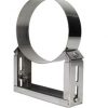 Abrazadera Mural Regulable chimenea Inox-Inox D 125