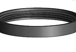 Junta de Silicona D80 Uni?n tubo Chimenea Inox-Simple Convesa